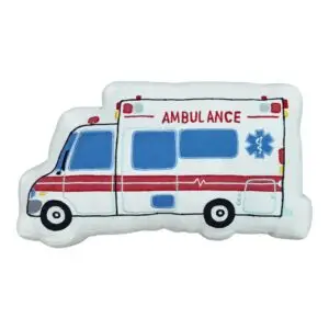 Ambulance Throw Pillow